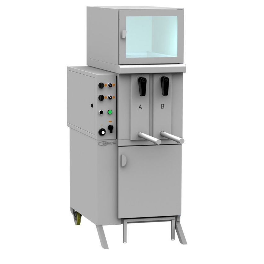 Gresilva GV2 Electric 2 Module Vertical Grill with Auto-Feed waterbath - GRE.V2.A10-1