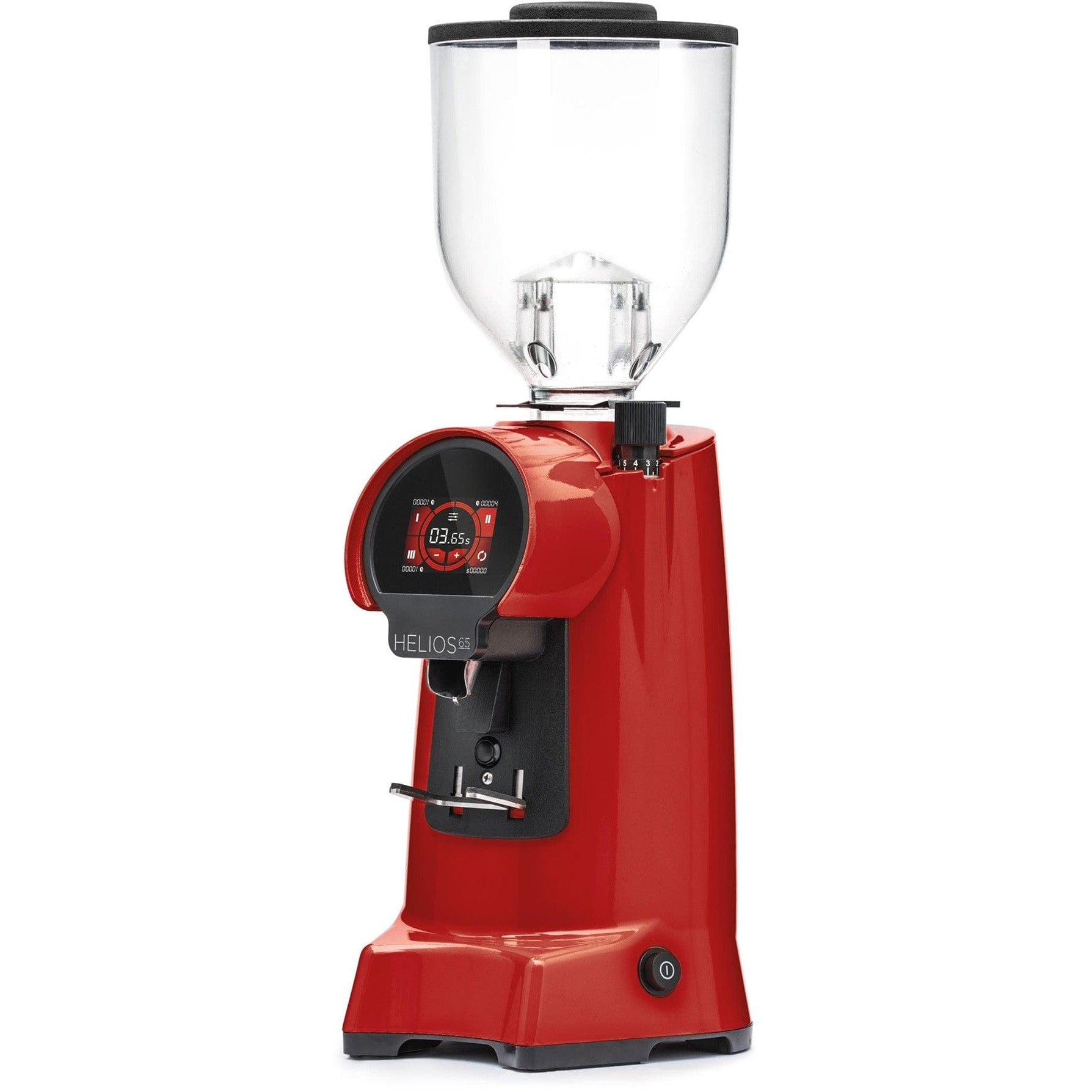 Eureka Helios 65 High Speed Coffee Grinder - Red