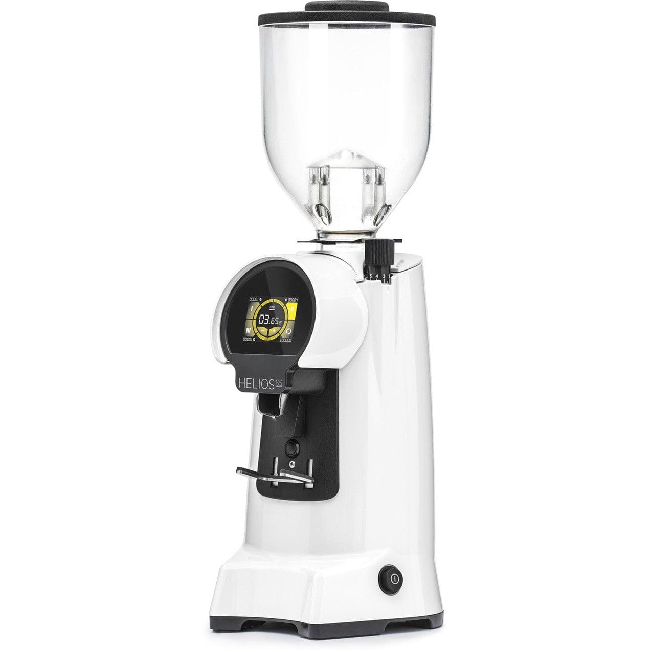 Eureka Helios 65 High Speed Coffee Grinder - White