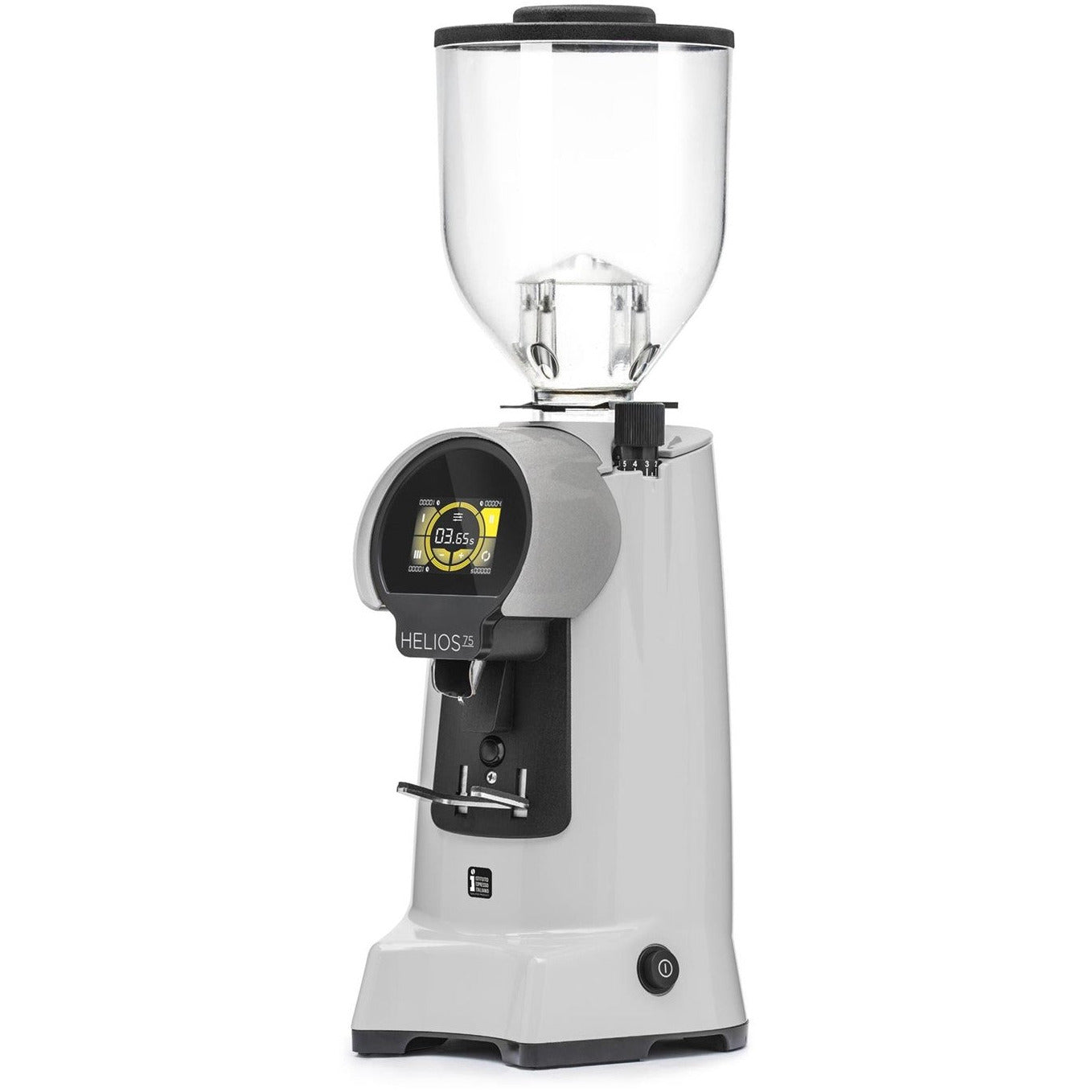 Eureka Helios 75 High Speed Coffee Grinder - Silver