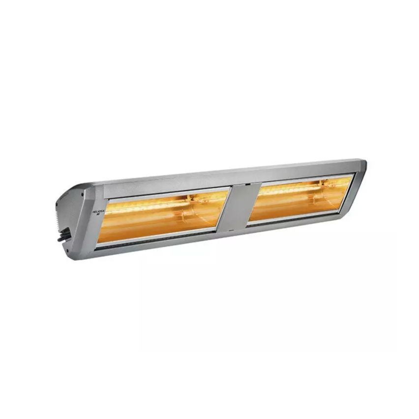 Heliosa 99 Double Infrared Wall-Mounted Heater with Waterproof Design and On/Off Switch Controls - 99S40-1
