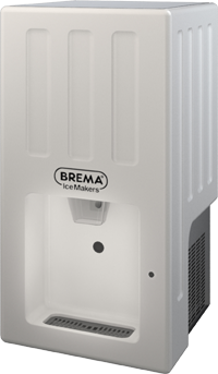 HIKU26A-HC - Brema Bench Top Ice Dispenser. R290 Refrigerant. 22Kg Production. 7Kg Storage