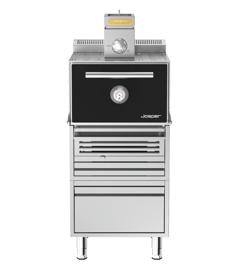 Josper Charcoal Oven HJX-PRO-S80-TD Small with table and drawer