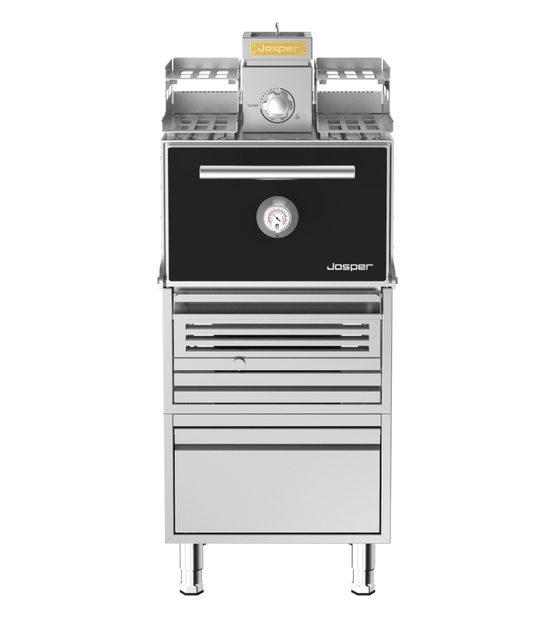Josper Charcoal Oven HJX-PRO-S80-WTD Small with desuperheater and table