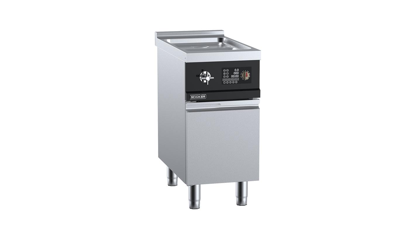 SCooker HLBWDN-B3 - Induction Bain Marie 2 Pan Inserts 3kw