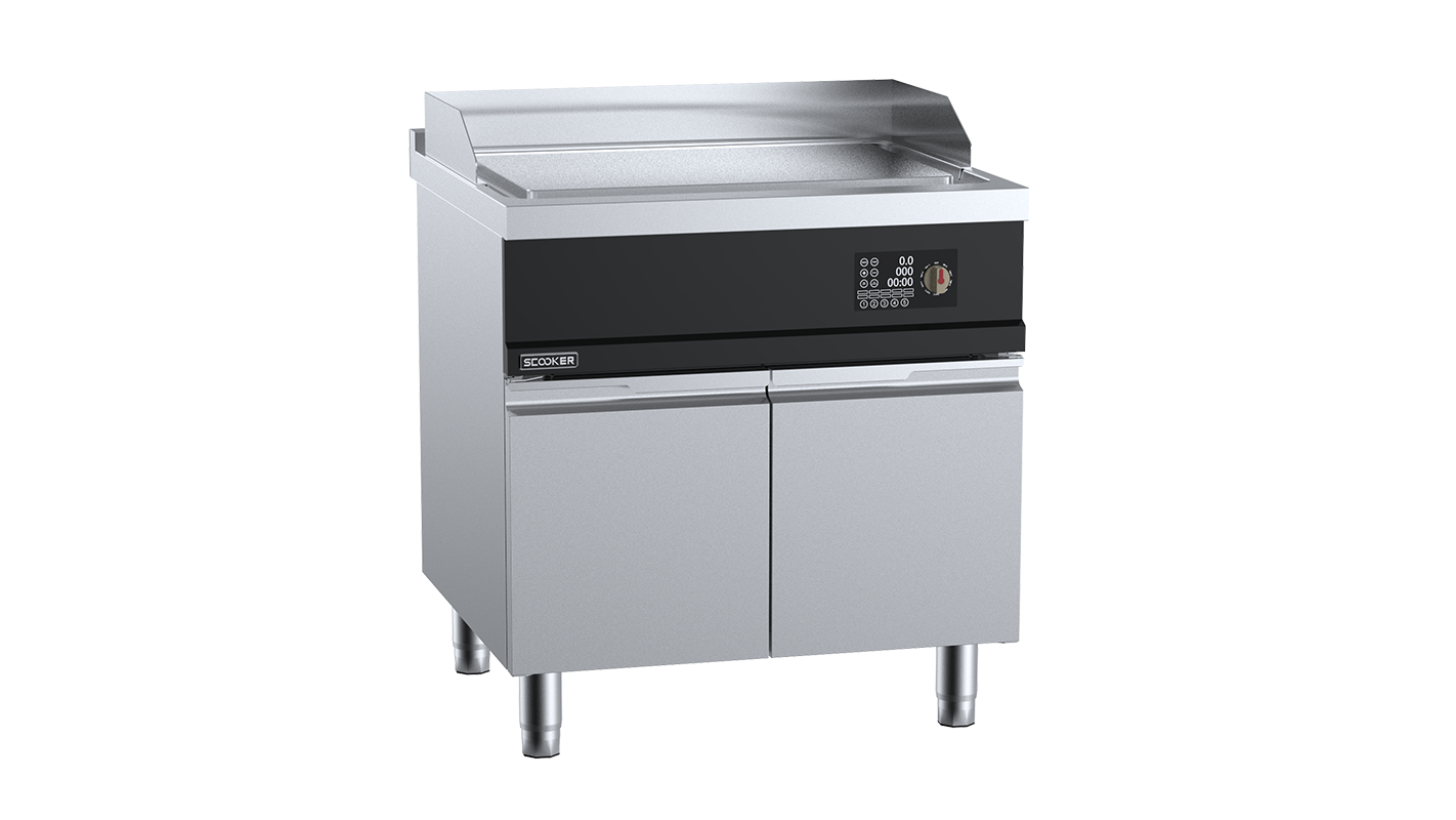 SCooker HLPP8N-C9 - Induction Smooth Griddle Plate 800mm 9kw