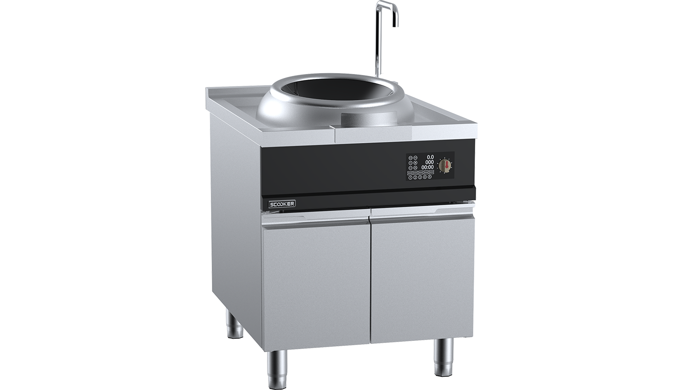 SCooker HLXCDQ7-C12 - Induction Single Wok Large Ring 12kw
