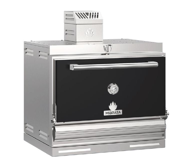 HMB-110-BLACK - Mibrasa Charcoal Oven With One Grill Shelf And Standard Accessories
