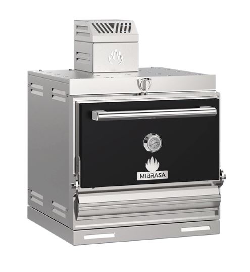 HMB-75-BLACK - Mibrasa Charcoal Oven With One Grill Shelf And Standard Accessories