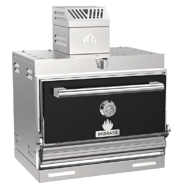 HMB-MINI-BLACK - Mibrasa Mini Charcoal Oven With One Grill Shelf And Standard Accessories
