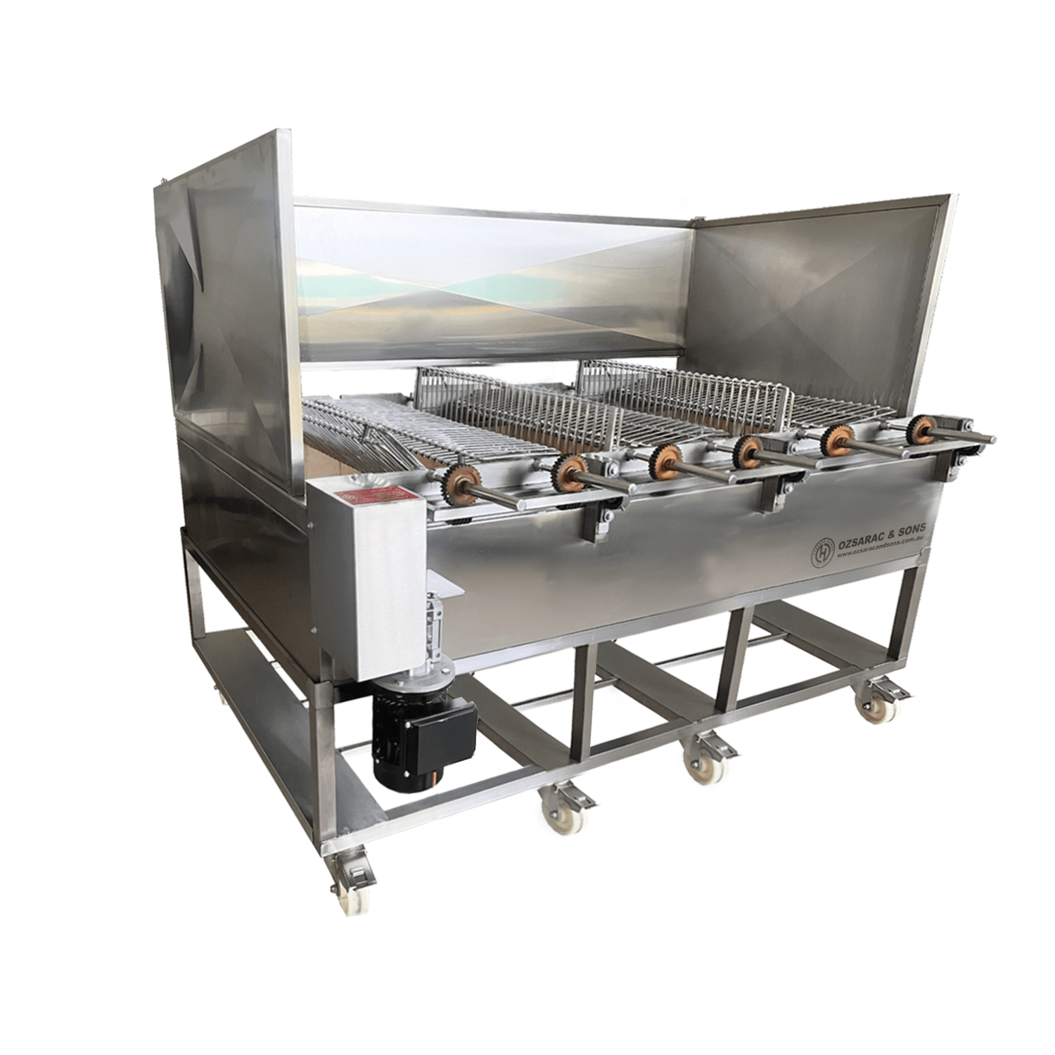 HO5x6 Series Charcoal Rotisserie 6 Rows