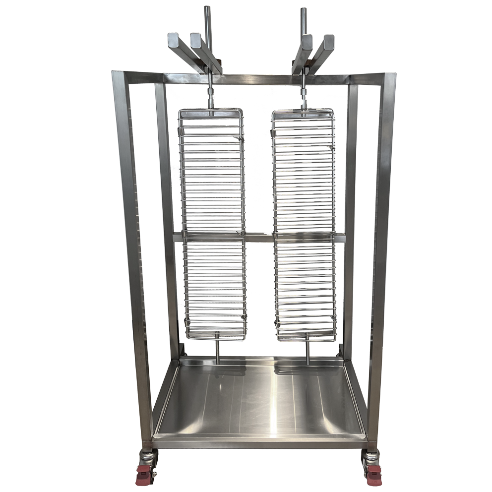 HORBR Charcoal Rotisserie Basket Rack