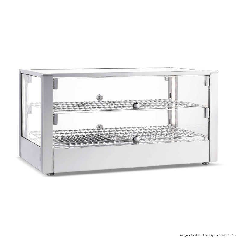 Ex-Showroom: Bonvue Countertop Self-Service Heated Food Display - HSW-80-VIC1034