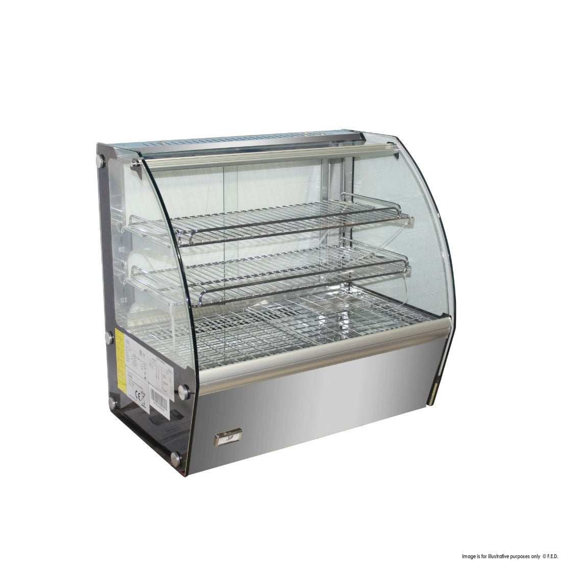 CLEARANCE OFFER LOW STOCK Bonvue - 120 Litre Heated Counter-Top Food Display HTH120N