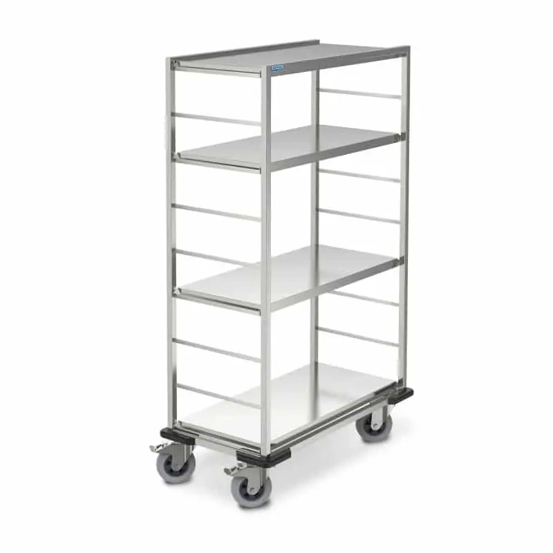 RTWS-18-10-5 - Hupfer Mobile Shelving Unit S-S Fullweld 1000X500Mm 1800Mm High