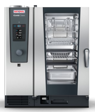 ICC101-LH - RATIONAL iCombi Classic - 10-1x1 GN Tray Electric- Left Hand Door - 3NAC 415V -