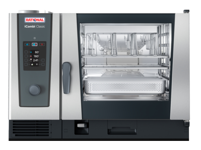ICC62G-NG - RATIONAL iCombi Classic - 6-2x1 GN Tray Natural Gas - 112MJ - 1NAC 240V