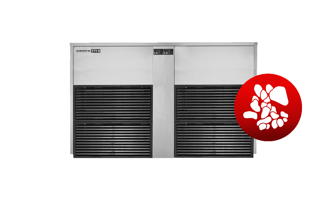 ITV ICE QUEEN IQ1100 Modular Granular Ice Maker - STAINLESS STEEL