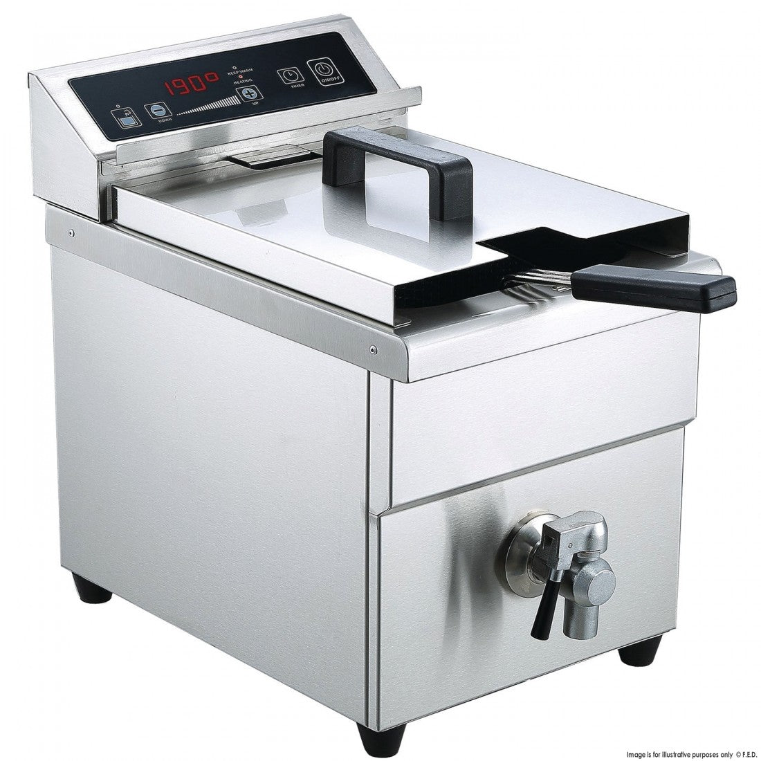 Benchstar Single Tank Induction Fryer - IF3500S
