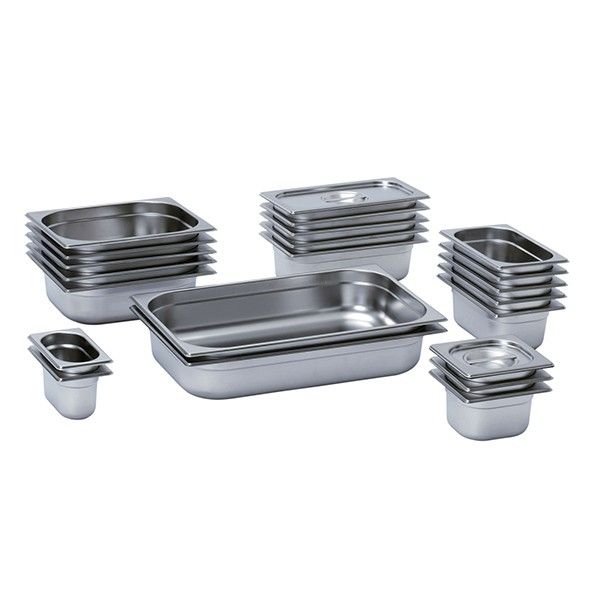 GN PANS (201 STAINLESS STEEL) 265X162X40|MIXRITE 14040