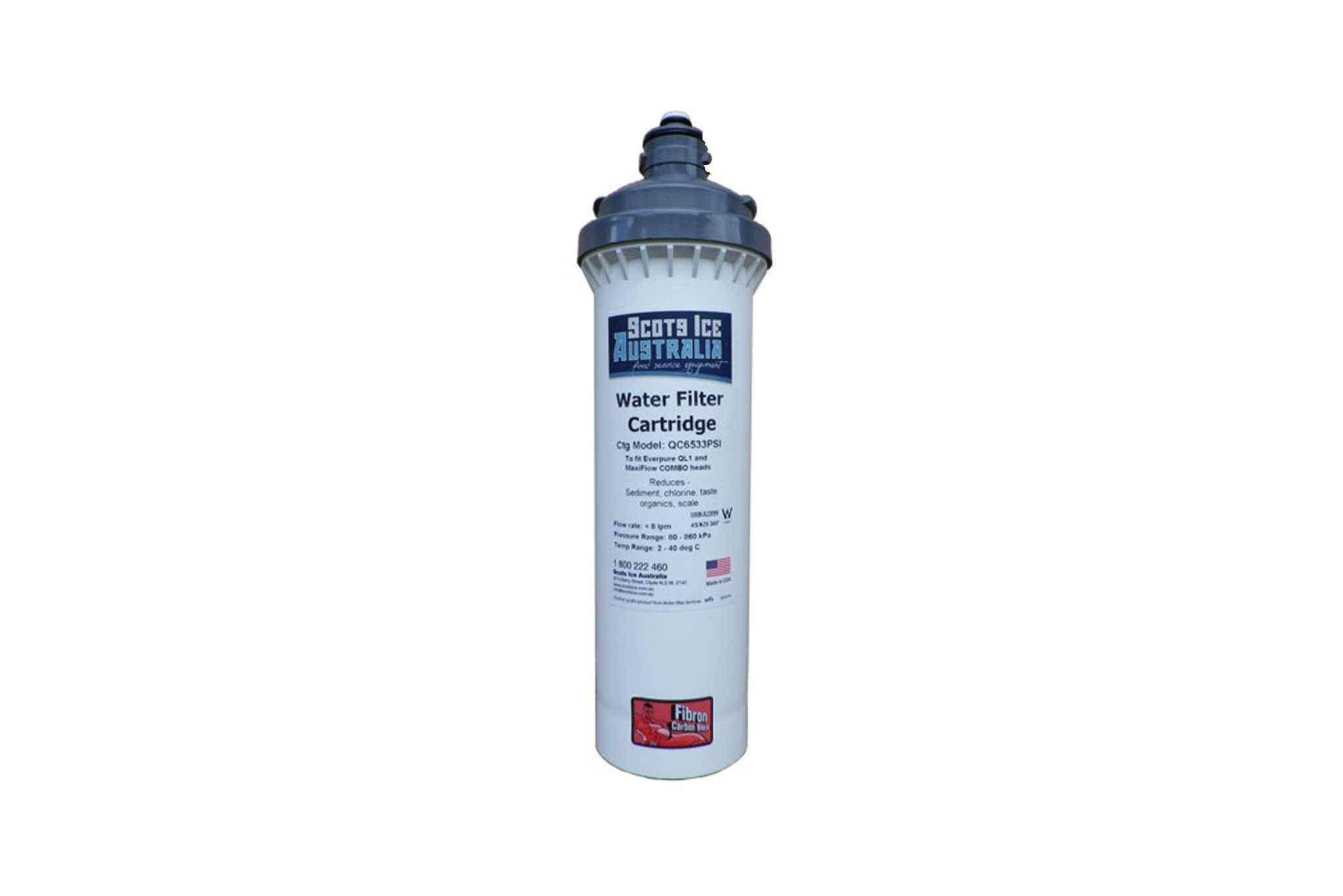 Icematic IMFS KIT - Water Filter with Wall Bracket & Fittings
