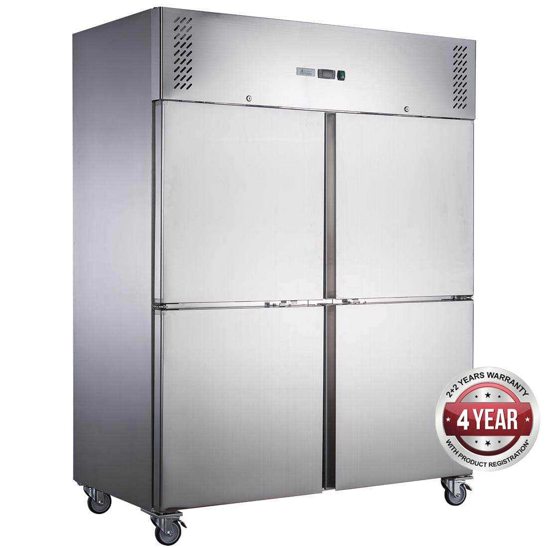 Thermaster FED-X S/S Four Door Upright Fridge XURC1200S2V