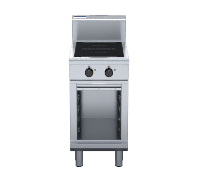 Waldorf 800 Series IN8200R5-CB - 450mm Electric Induction Cooktop Low Back Version - Cabinet Base