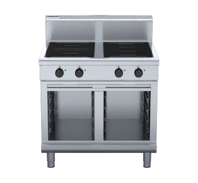 Waldorf 800 Series IN8400R5F-CB - 900mm Electric Induction Cooktop - Cabinet Base