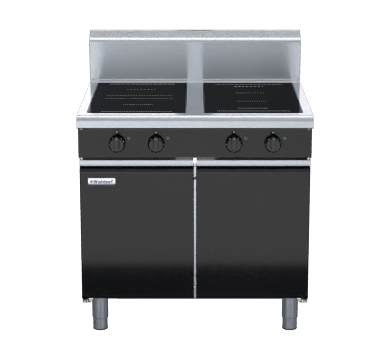 Waldorf Bold INB8400R3F-CD - 900mm Electric Induction Cooktop  Cabinet Base