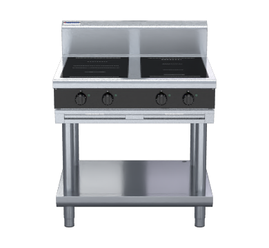Waldorf Bold INB8400R5F-LS - 900mm Electric Induction Cooktop - Leg Stand