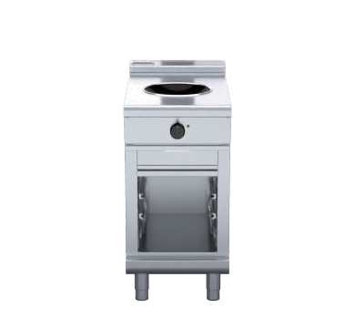 Waldorf 800 Series INL8100W5-CB - 450mm Induction Wok Low Back Version - Cabinet Base