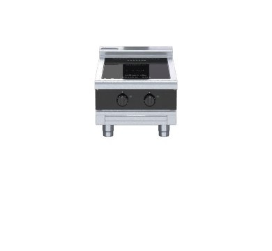Waldorf Bold INLB8200F-B - 450mm Electric Induction Cooktop Low Back Version - Bench Model