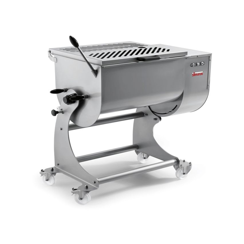 Sirman IP 180 XP BA Double Arm freestanding Meat Mixer with removable bowl - 180kg / 250L Batch Capacity - 408081B03F