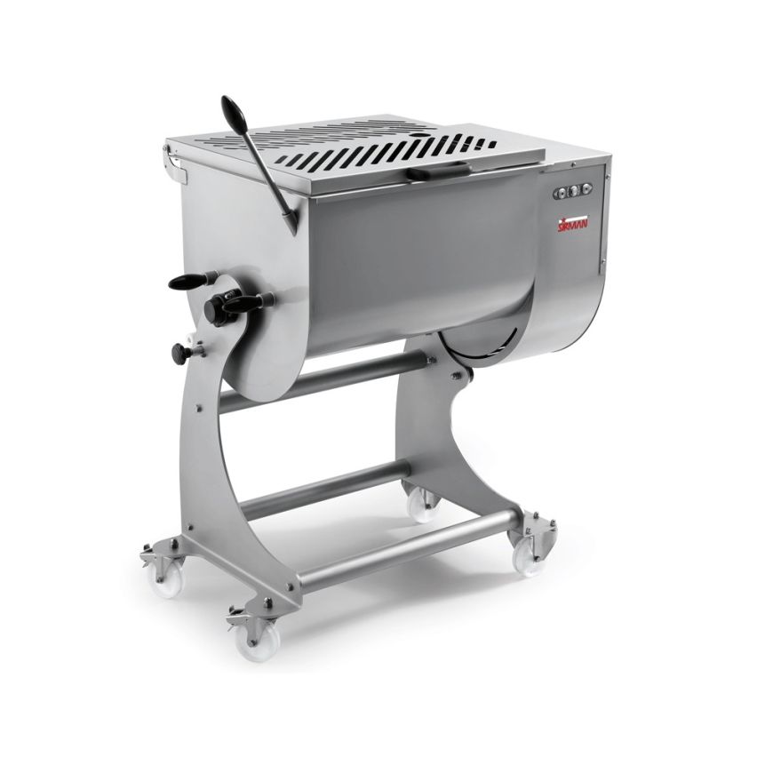 Sirman IP 80 XP BA Double Arm freestanding Meat Mixer with removable bowl - 80kg / 110L Batch Capacity - 408061B03F