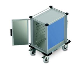 ISOBOX-COLD-8GN - Hupfer ISOBOX Mobile Refrigerated Trolley only. 8 GN 1x1 75mm