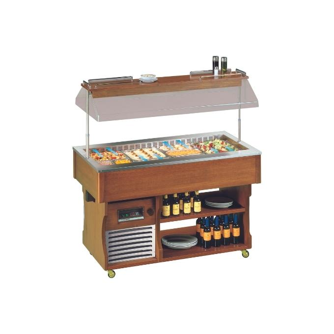 ISOLA4M VT - Tecfrigo Isola VT Salad Bar - Isola 4M VT