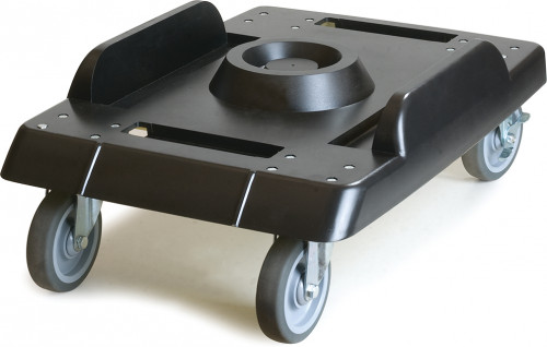 IT41003 Carlisle Cateraide™ Black Dolly for IT40003 End Loading Food Pan Carrier. 676mm x 473mm x 245mm