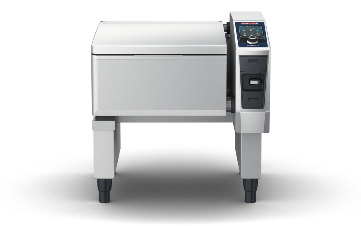 IVPL-P-SPF - RATIONAL iVario Pro L 100 Litre Substructure 150mm plastic feet RCD Socket Ethernet and Pressure