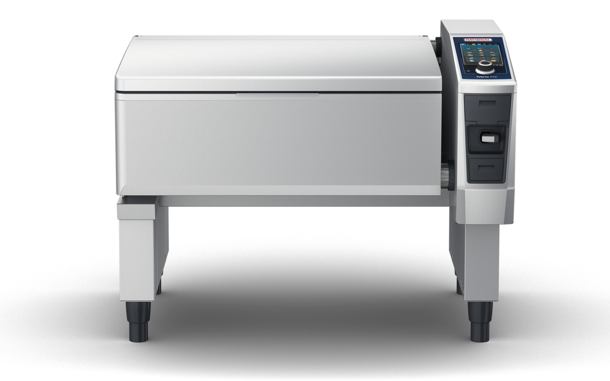 IVPXL-SPF - RATIONAL iVario Pro XL 150 Litre - Substructure 150mm plastic feet RCD Socket and Ethernet