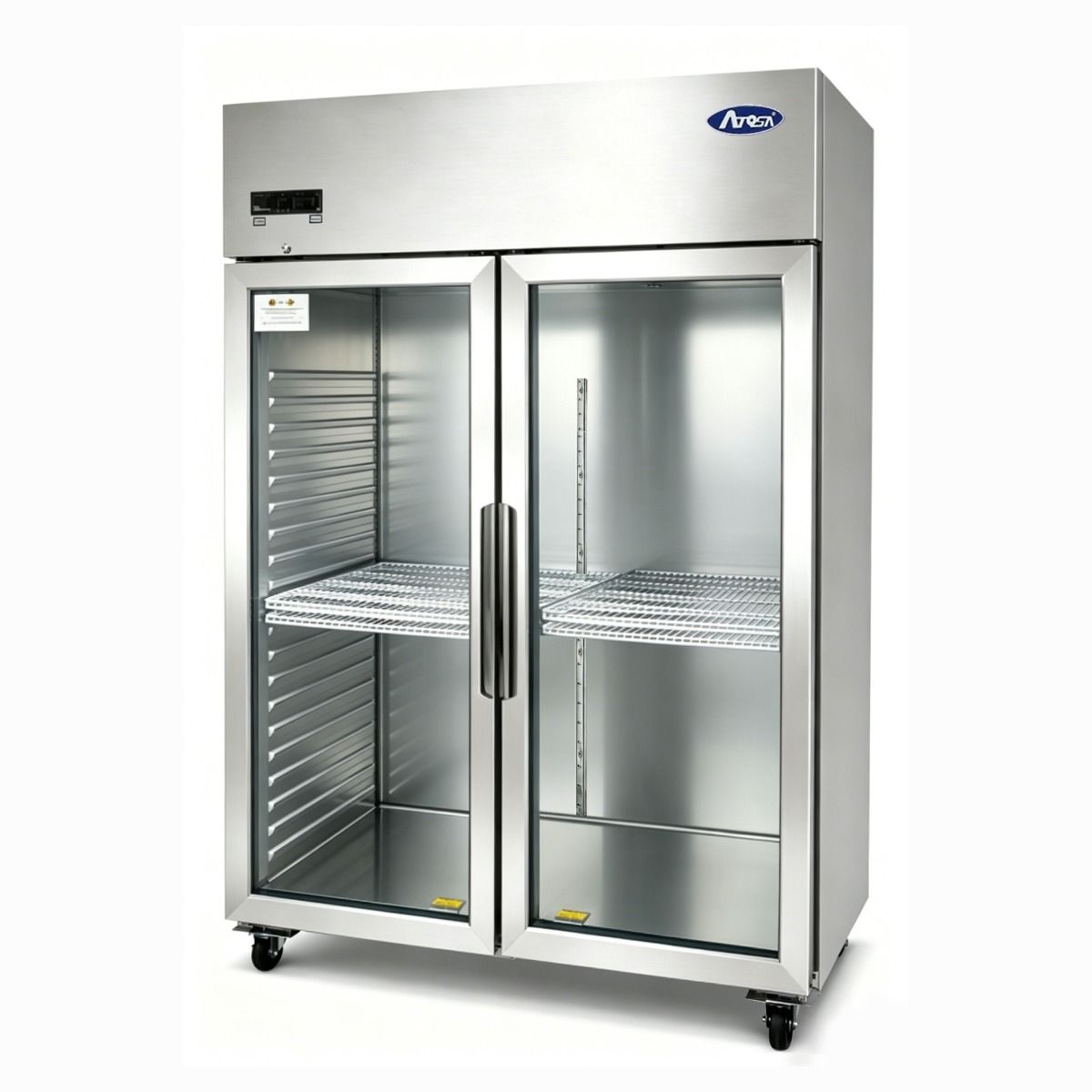 Double Door Glass Door Display Fridge JCF80RSGR
