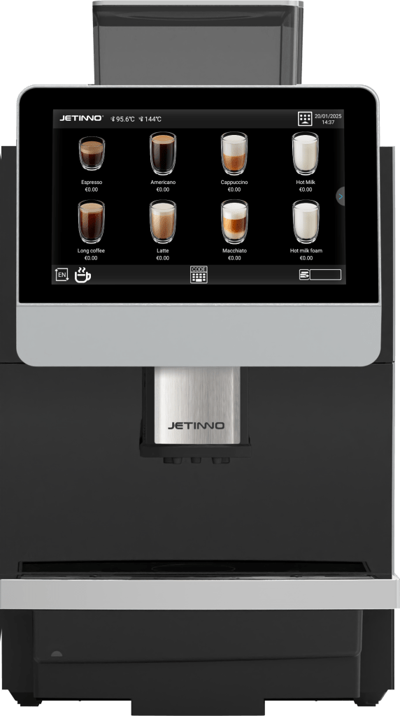 Jetinno JL31B Fresh Milk Coffee Machine (100 Cups per day) - Black