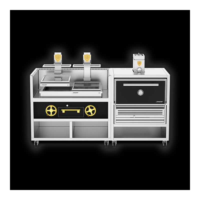 Josper Charcoal Basque Grill & Oven Combo 50-2-1-PRO-L