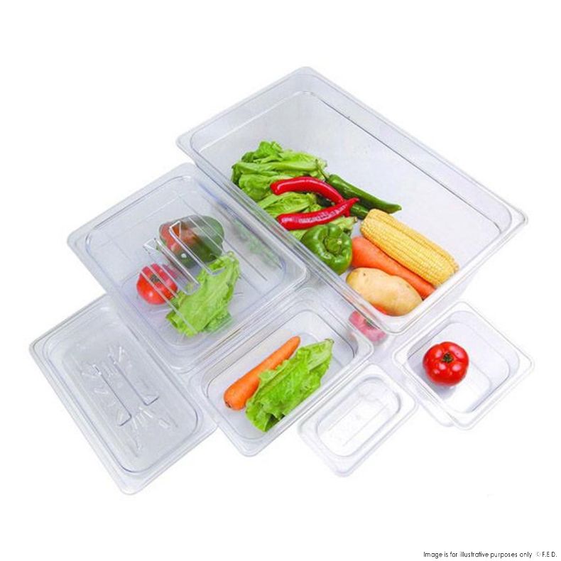Modular System Clear Poly 1/9 x 65 mm Gastronorm Pan - JW-P192