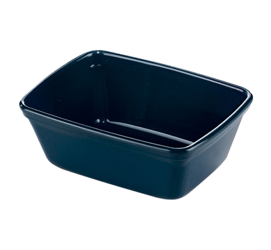 Aladdin Temp-Rite K243 - 6oz / 170mL Designer Series Non-Insulated Rectangular bowl - Evening Blue