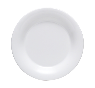Aladdin Temp-Rite K95 - 9" / 230mm Alacite Round Entre Plate - White