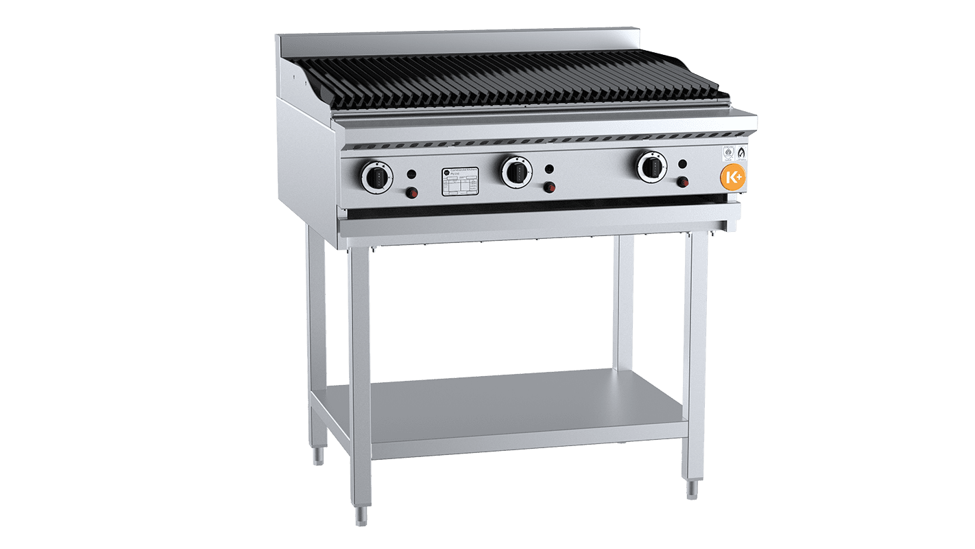 K+ KCBR-9 - 900mm Char Broiler On Stand