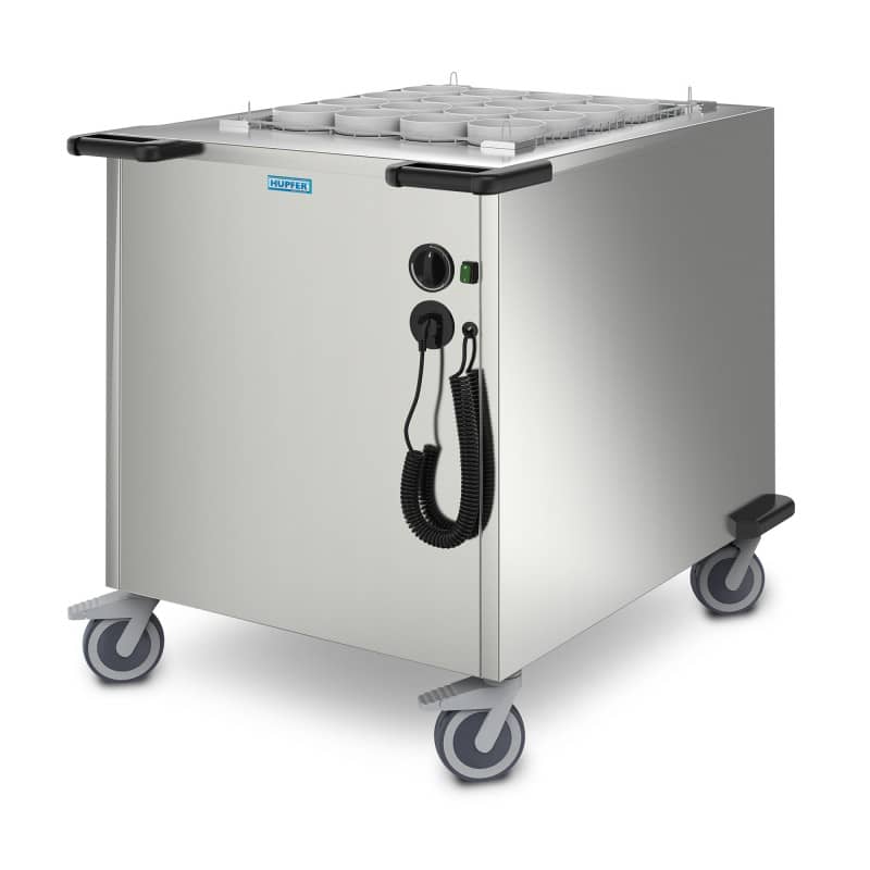 KOUH-50-50 - Hupfer KOUH 50-50 Mobile Basket Dispenser. Fan Assist Heated. Suit 500 X 500mm B