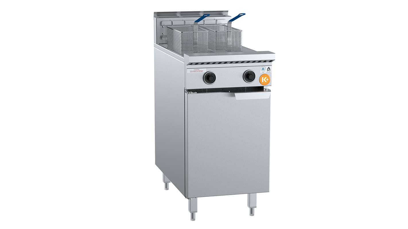 K+ KTF-451S - Split Tank Turbo Fryer