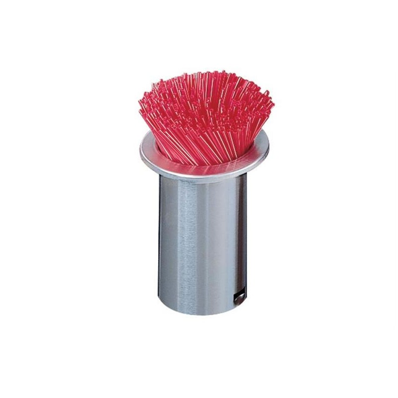 L320C San Jamar Counter Mounted Straw Dispenser 136mm Diameter x 152mm Tube Length