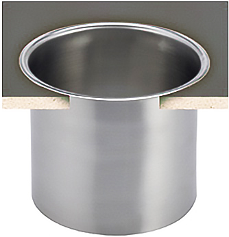 L360C San Jamar Large Trash Chute 168mm Diameter